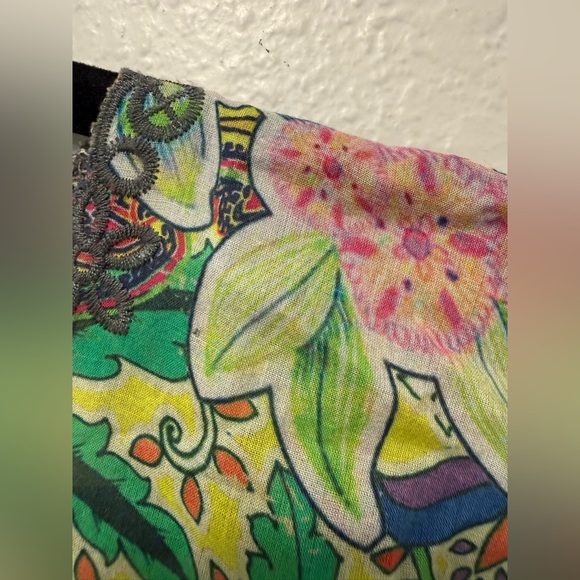 Johnny Was Women's Short sleeve Tops Tunic - Picture 4 of 7